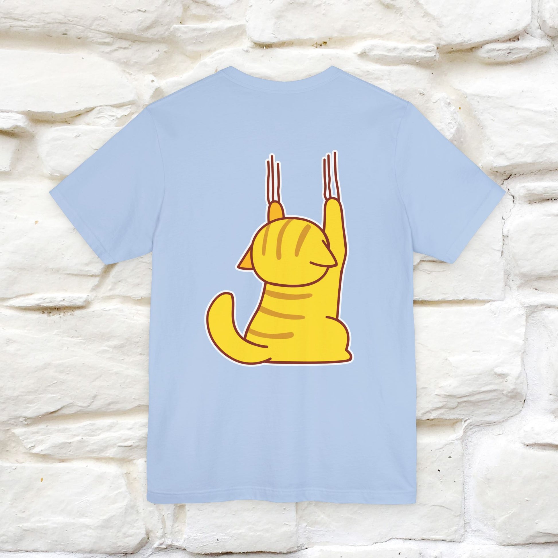 "It's Meawday" Cat T-shirt | Front & Back Design | Nunu&Miao Studio - Nunu&Miao Studio