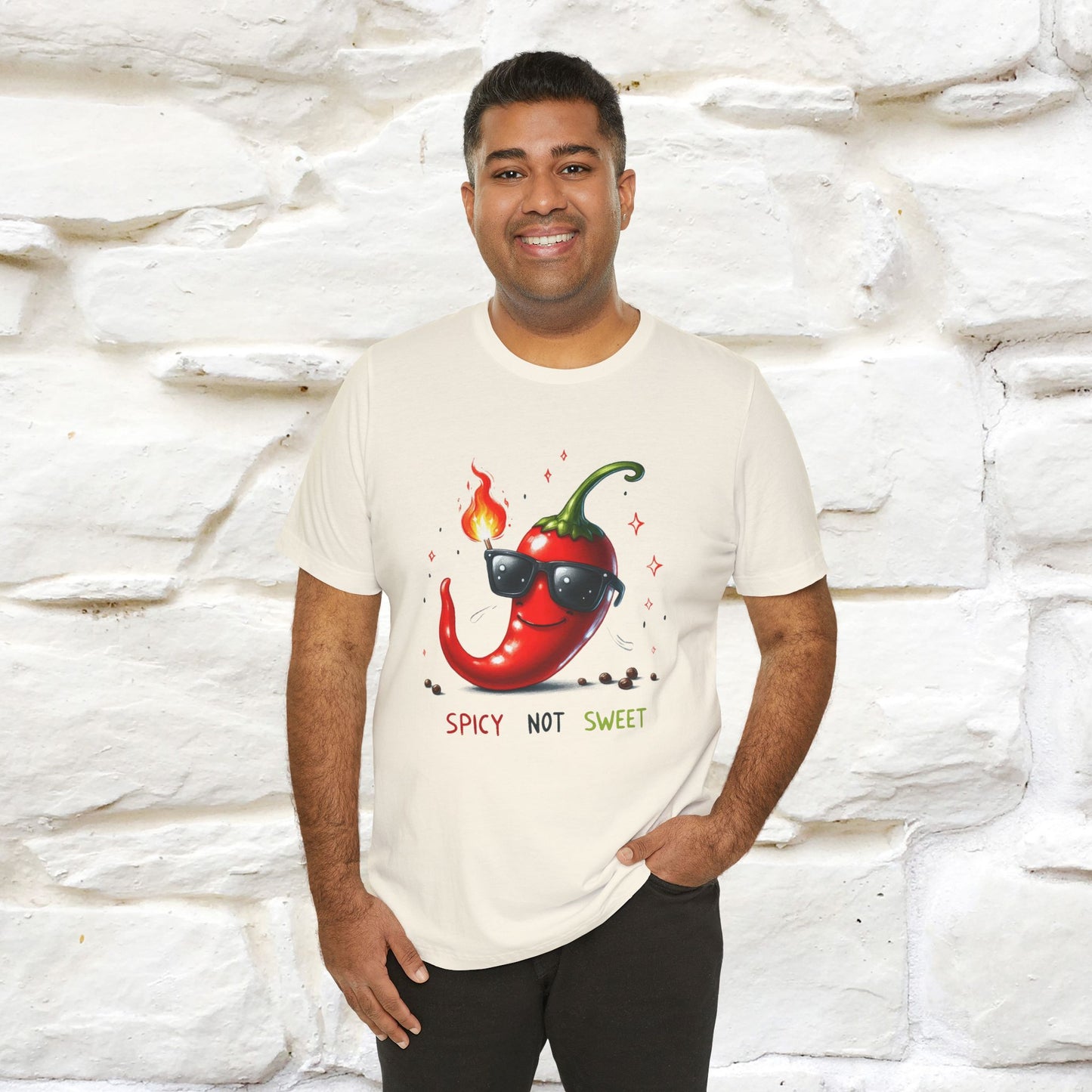 "Spicy Not Sweet" |Funny T-Shirt | Nunu&Miao Studio - Nunu&Miao Studio