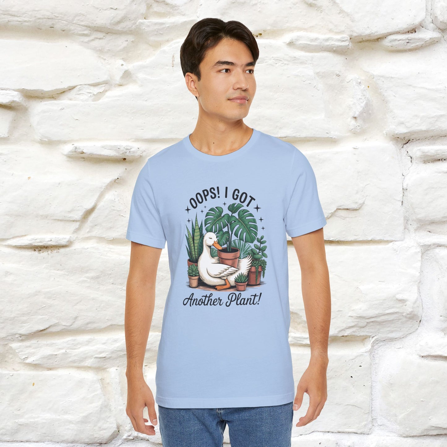 "Oops! I Got Another Plant" Plant T-shirt |Nunu&Miao Studio - Nunu&Miao Studio