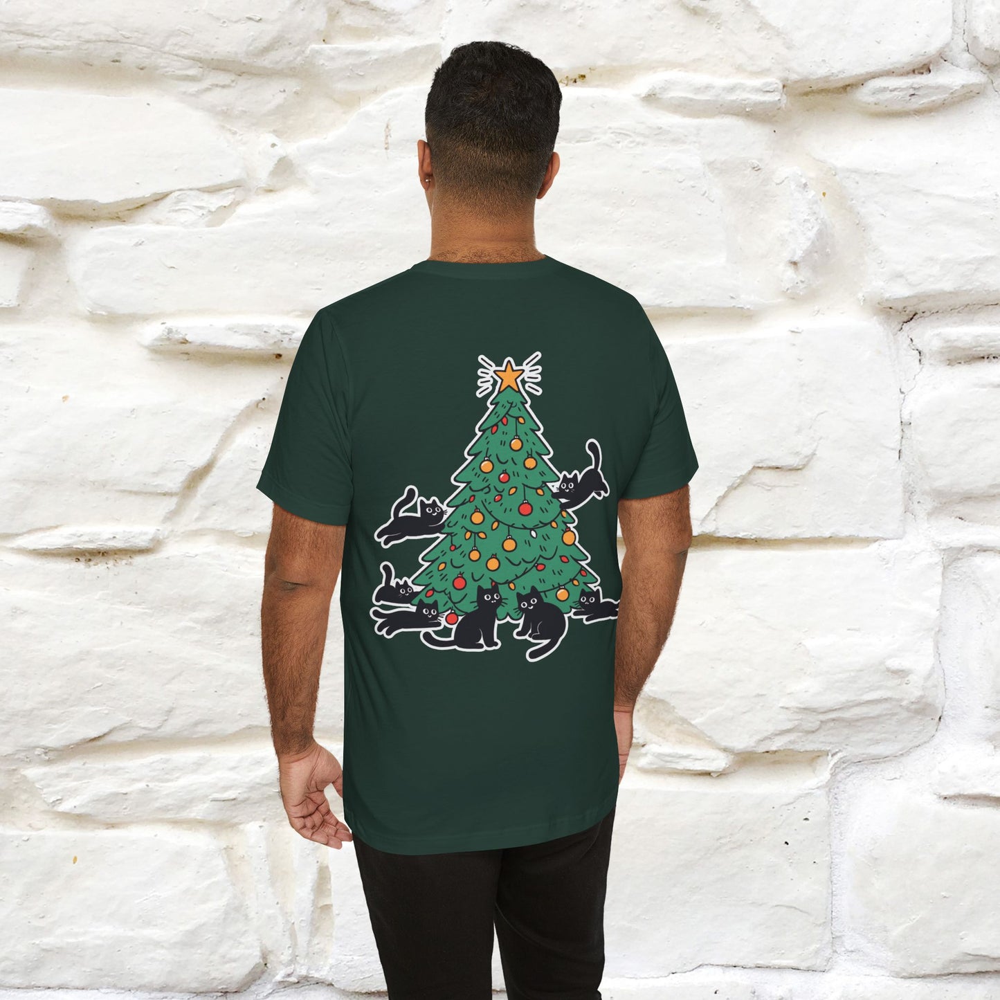 “Cat Christmas Tree” | Cat T-Shirt | Nunu&Miao Studio