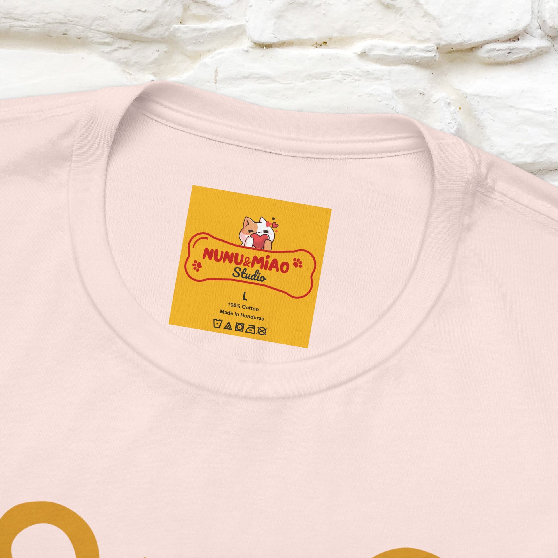 ''Power'' | Cat T-Shirt Front and Back Design | Nunu&Miao Studio - Nunu&Miao Studio