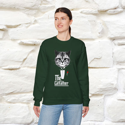 "The Catfather'' |Cat Sweatshirt | Nunu&Miao Studio