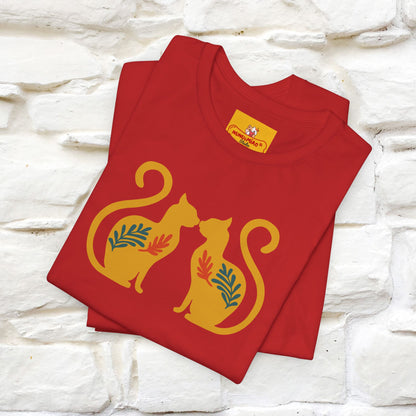 ''Power'' | Cat T-Shirt Front and Back Design | Nunu&Miao Studio - Nunu&Miao Studio