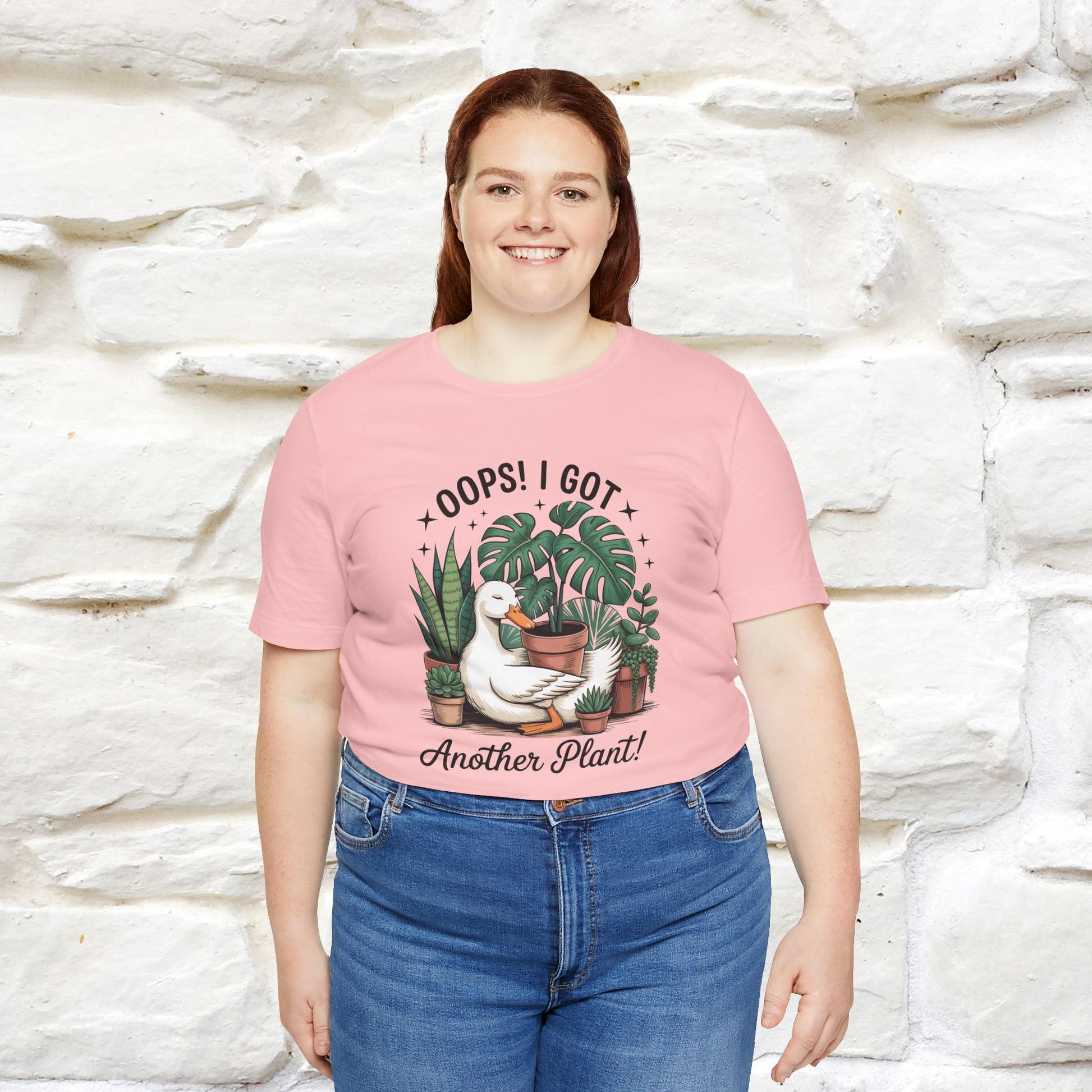 "Oops! I Got Another Plant" Plant T-shirt |Nunu&Miao Studio - Nunu&Miao Studio