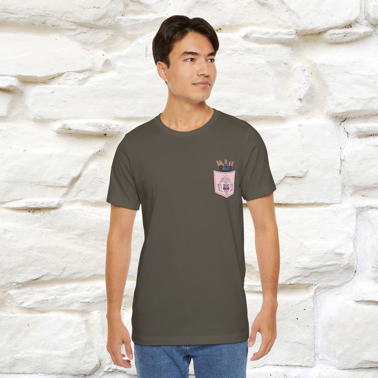 ''Air Fire Cat'' | Cat T-Shirt Front and Back Design | Nunu&Miao Studio - Nunu&Miao Studio