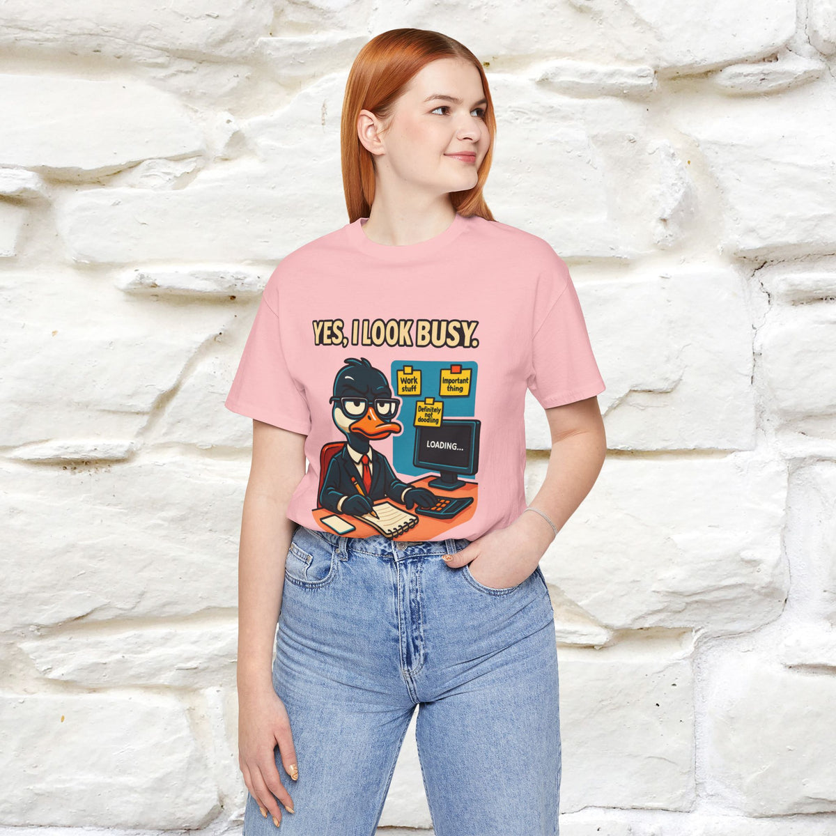 ''Yes, I Look Busy. No I'm Not.''|  Sarcastic Cat T-Shirt | Nunu&Miao Studio