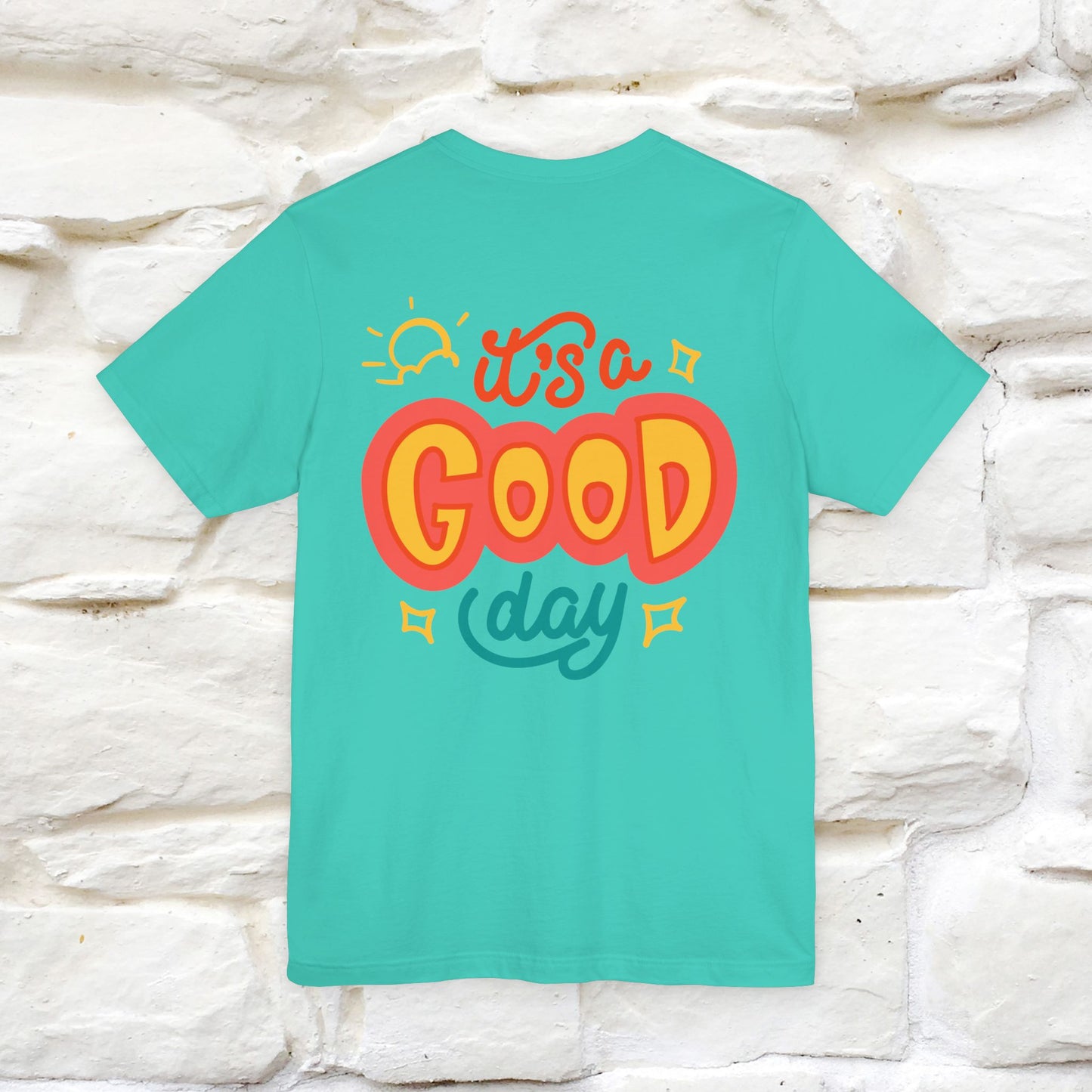 ""It's A Good Day" Cat T-Shirt| Front & Back Design | Nunu&Miao Studio - Nunu&Miao Studio