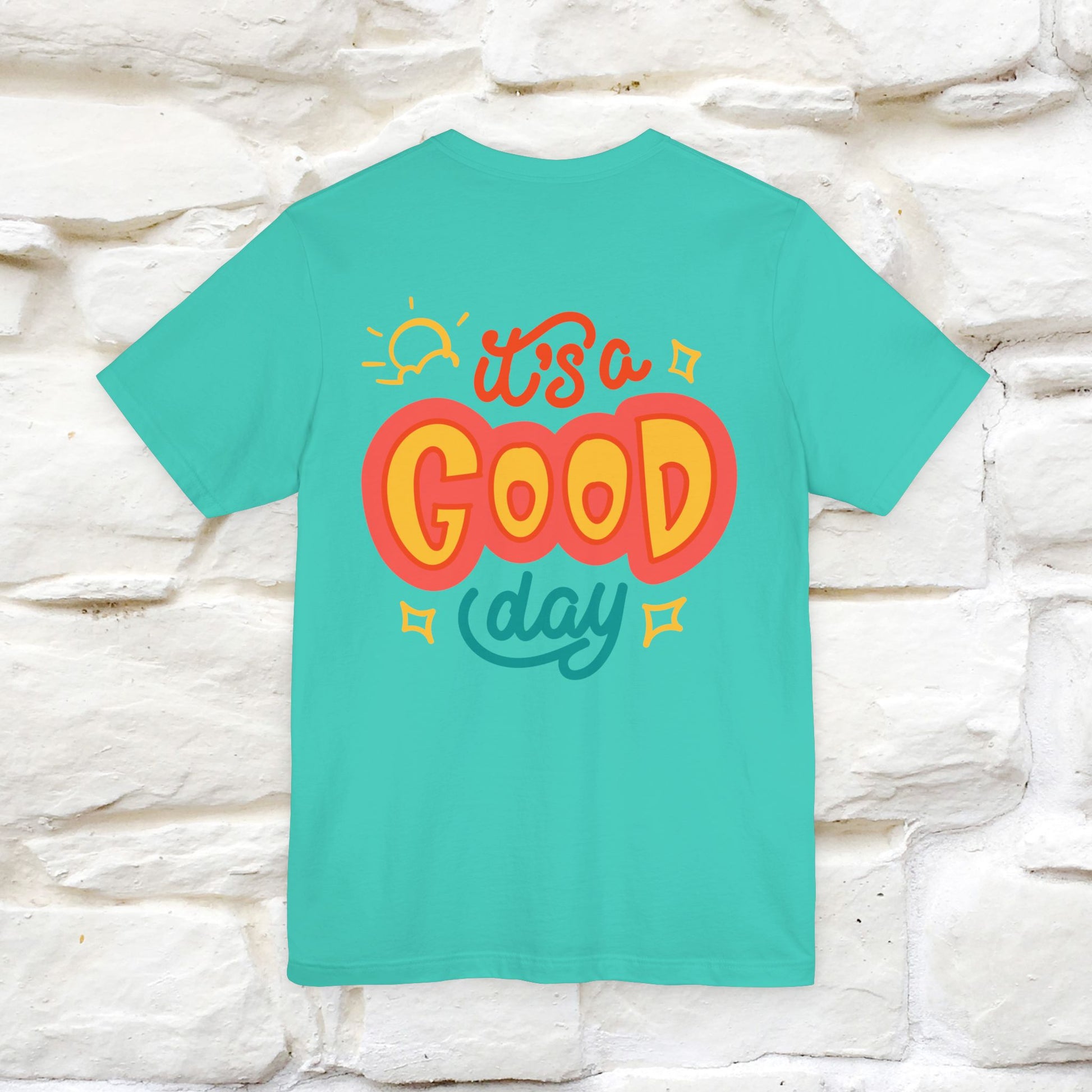 ""It's A Good Day" Cat T-Shirt| Front & Back Design | Nunu&Miao Studio - Nunu&Miao Studio