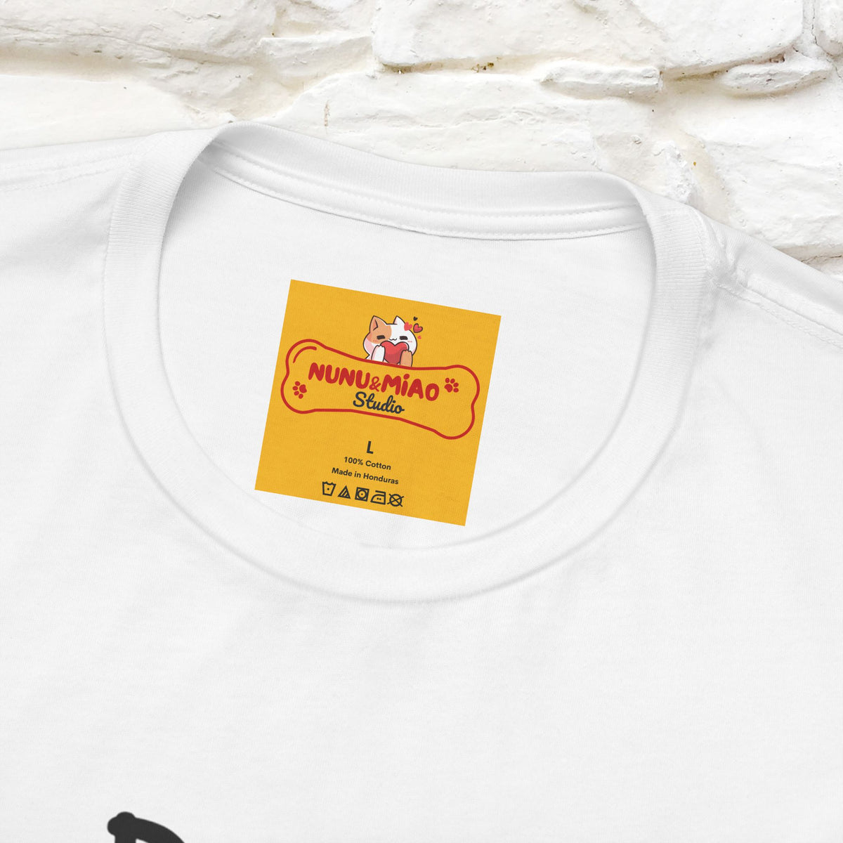 " Dogs Make Me Happy ..."  T-shirt |Nunu&Miao Studio
