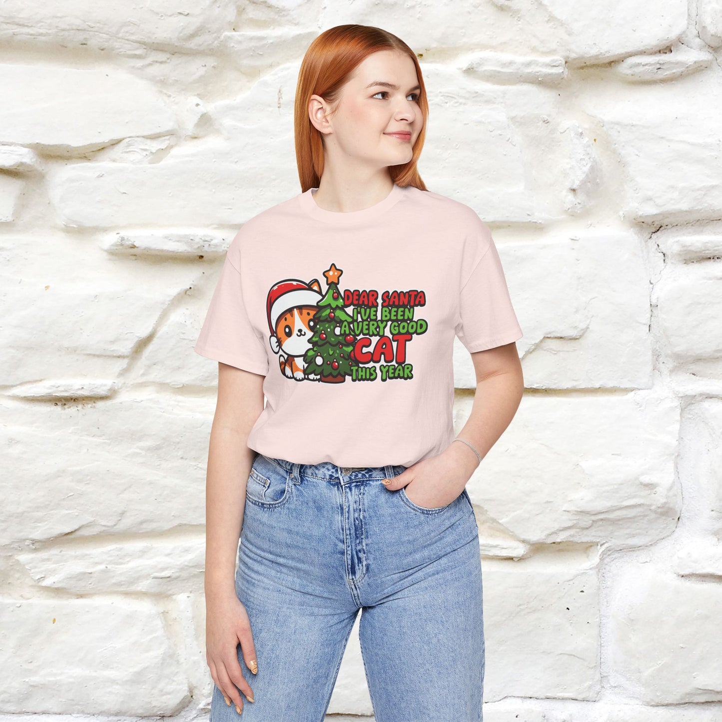 “Dear Santa, I'v Been a Very Good Cat..” | Cat T-Shirt | Nunu&Miao Studio