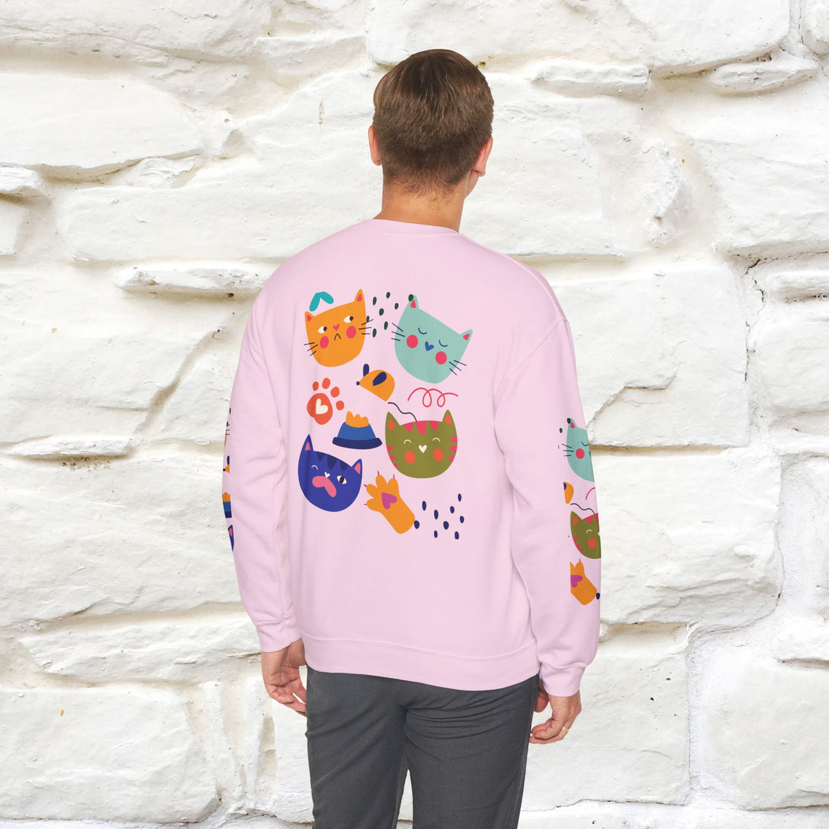 ''Catnaval'' |Cat Sweatshirt | Nunu&Miao Studio
