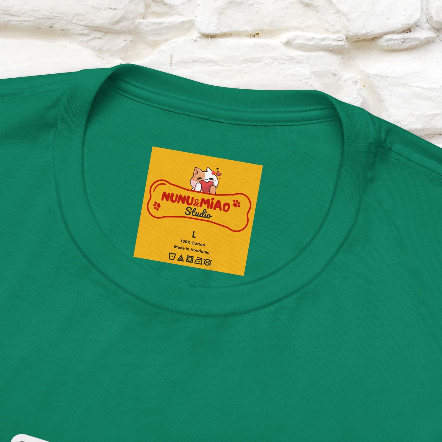 "Do something today… or tomorrow… or never." Cat T-Shirt| Front & Back Design | Nunu&Miao Studio - Nunu&Miao Studio