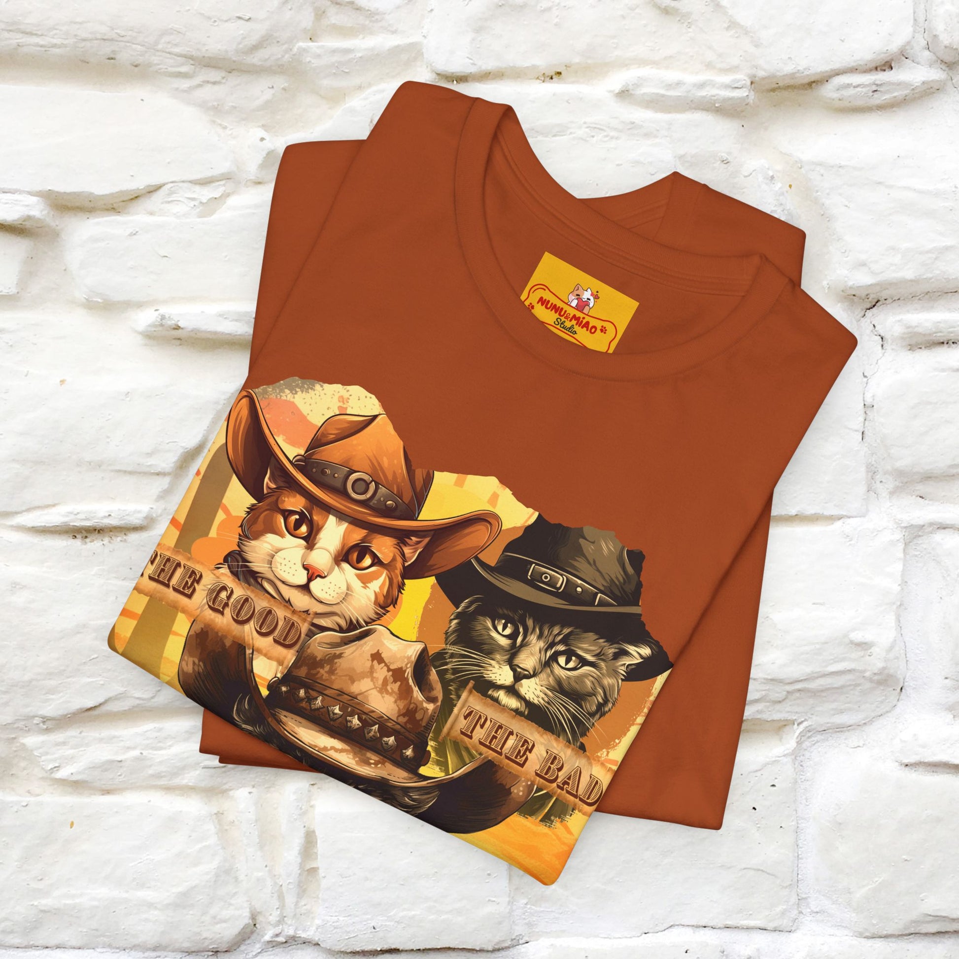 ''The Good, the Bad, and the Meow''| CatT-Shirt | Nunu&Miao Studio - Nunu&Miao Studio