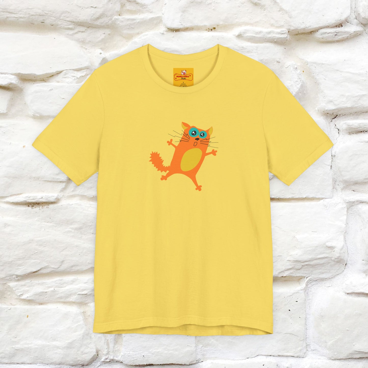 "It Always Seems Impossible Until It’s Done" Cat T-Shirt| Front & Back Design | Nunu&Miao Studio - Nunu&Miao Studio