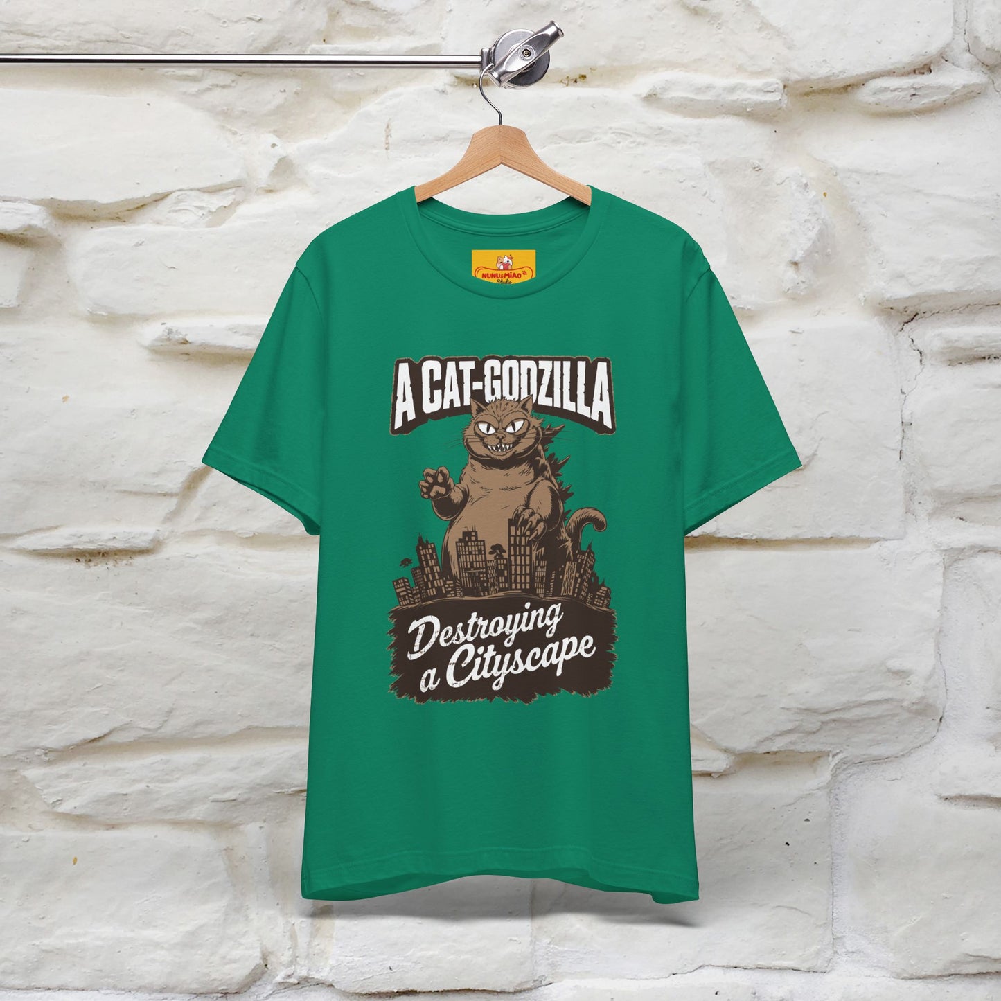 ''A Cat-Godzilla ''| CatT-Shirt | Nunu&Miao Studio - Nunu&Miao Studio