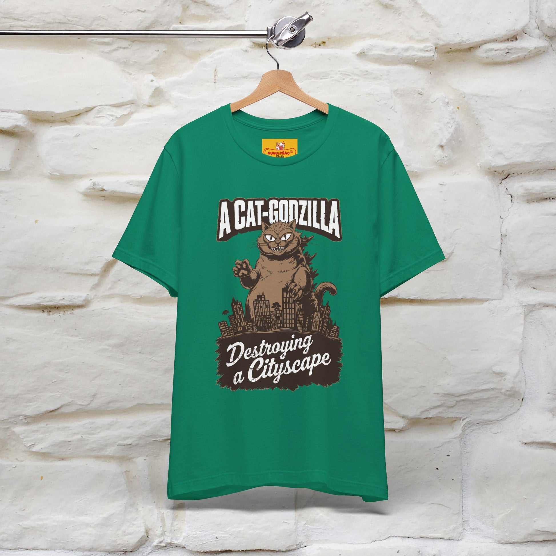 ''A Cat-Godzilla ''| CatT-Shirt | Nunu&Miao Studio - Nunu&Miao Studio