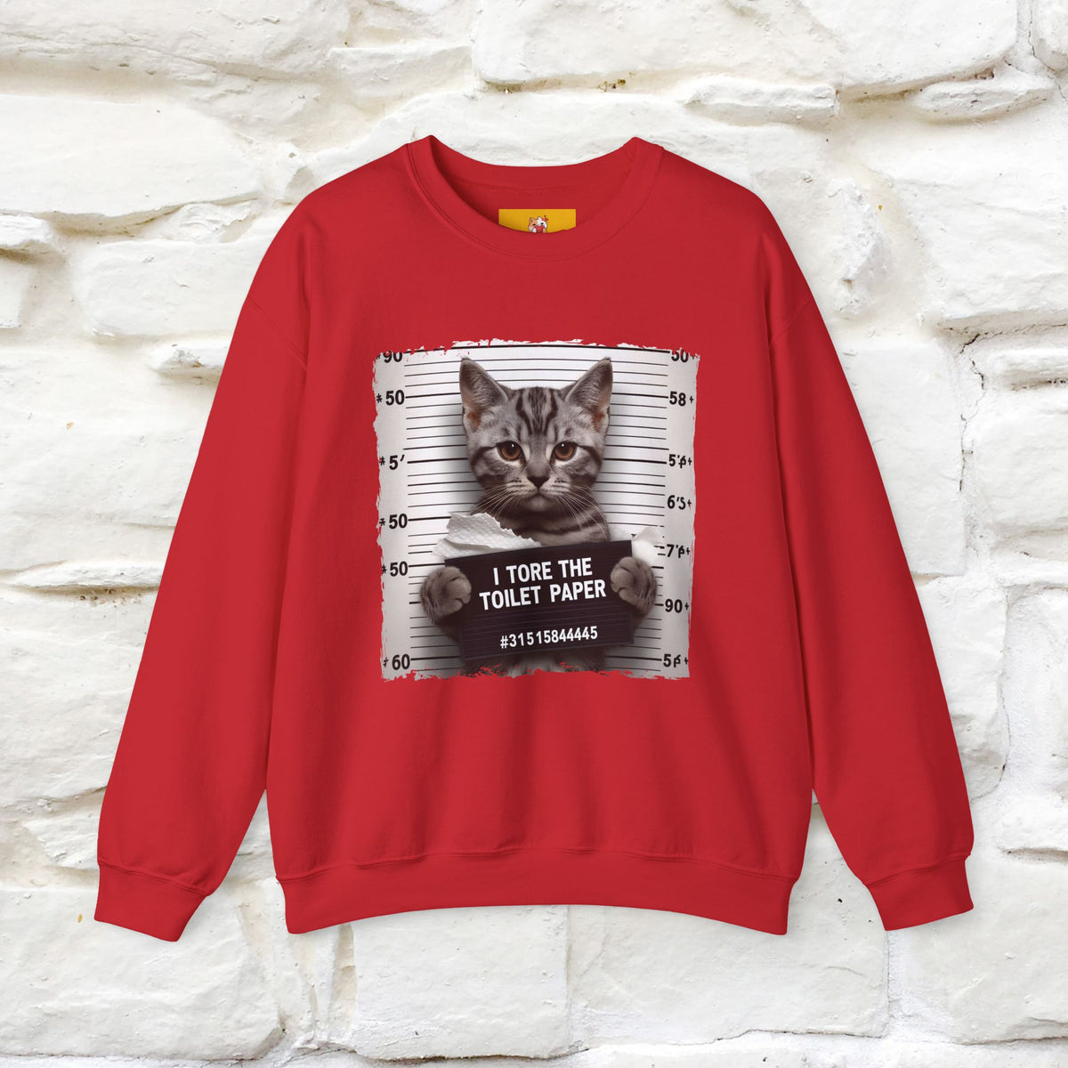 "I Tore The Toilet Paper.'' |Cat Sweatshirt | Nunu&Miao Studio