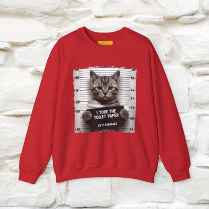 "I Tore The Toilet Paper.'' |Cat Sweatshirt | Nunu&Miao Studio