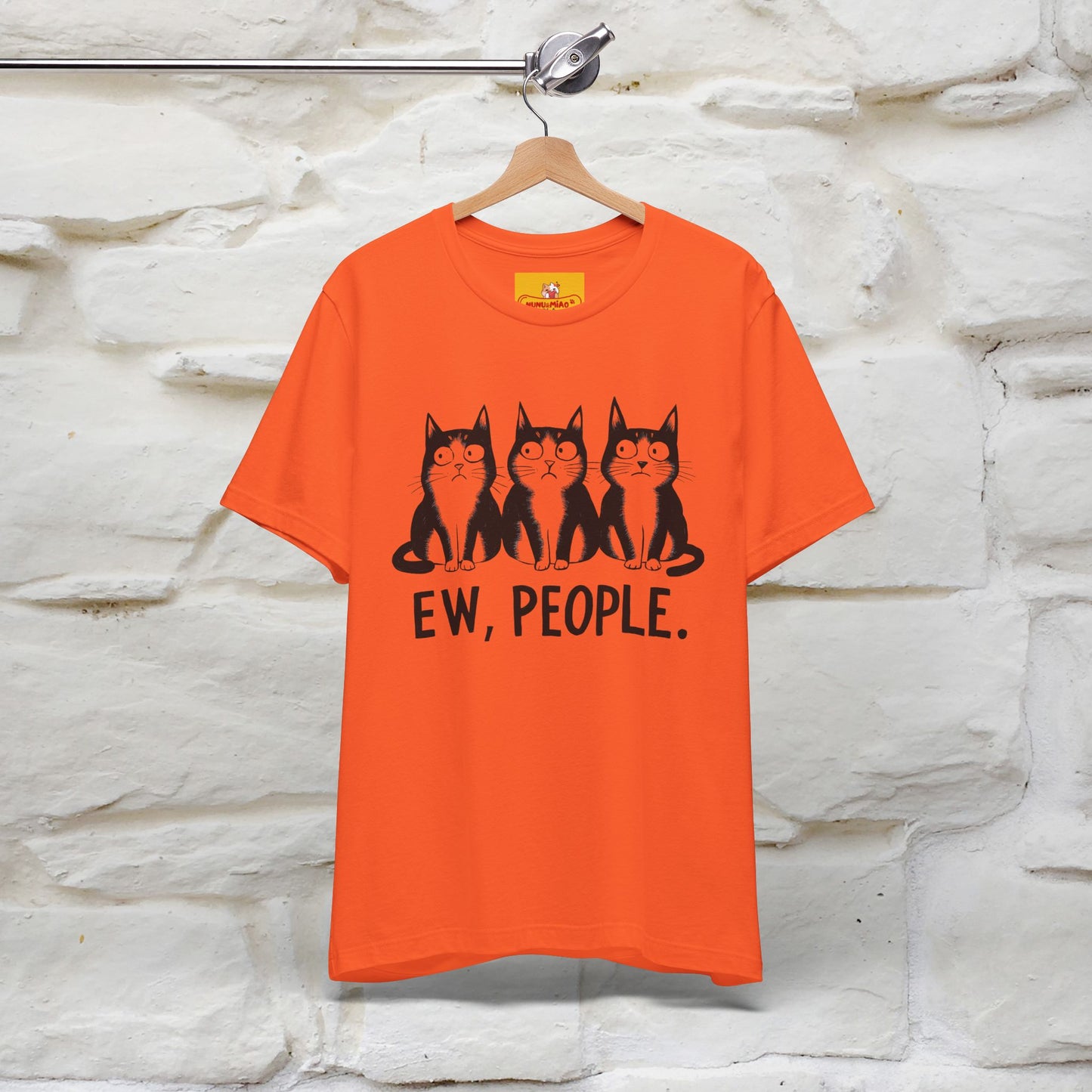 Ew, People | Funny Cat T-Shirt | Nunu&Miao Studio - Nunu&Miao Studio