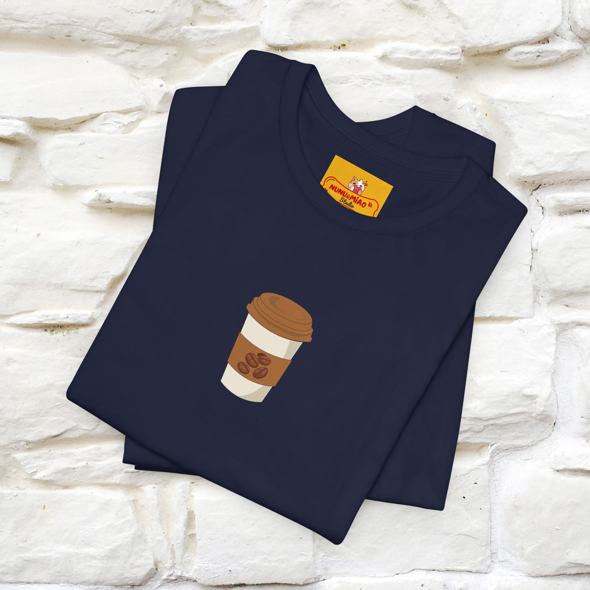 "Where Is My Coffe?" Cat T-Shirt | Front & Back Design | Nunu&Miao Studio