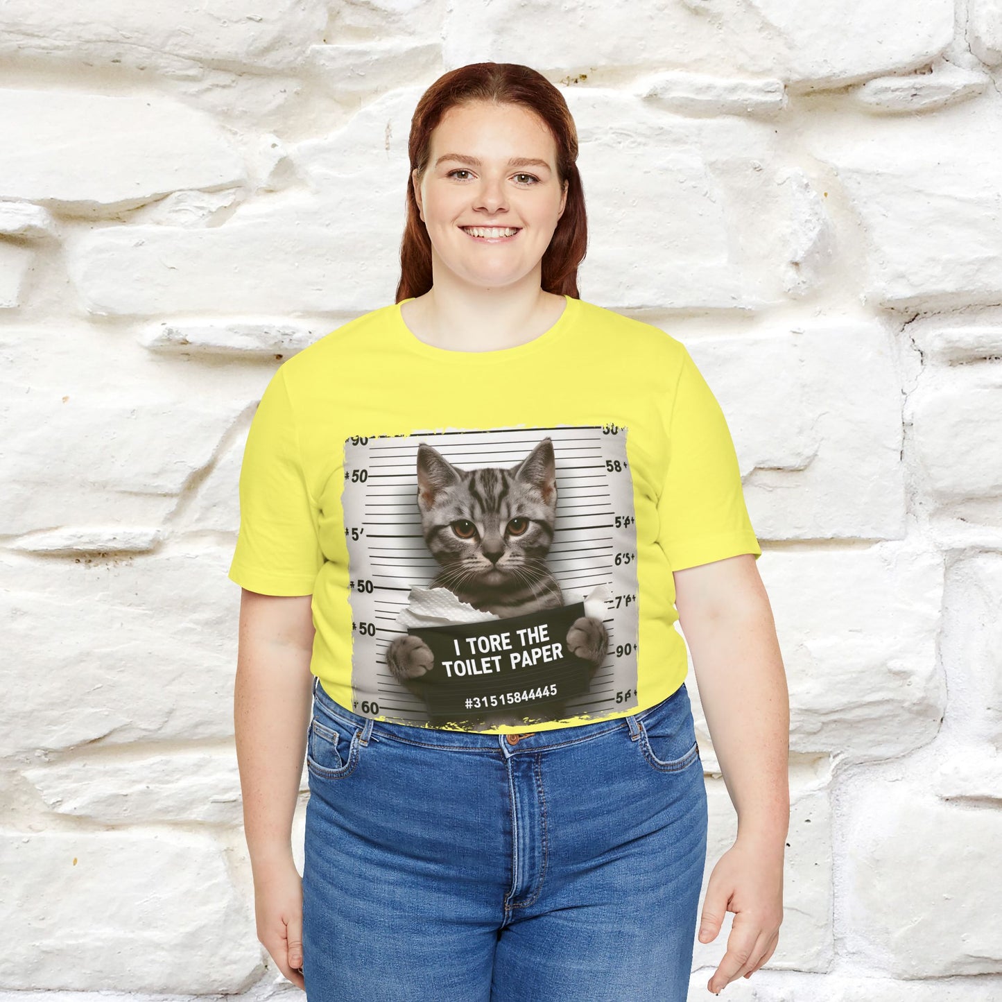 ''I Tore The Toilet Paper'' | Funny Cat T-Shirt | Nunu&Miao Studio - Nunu&Miao Studio