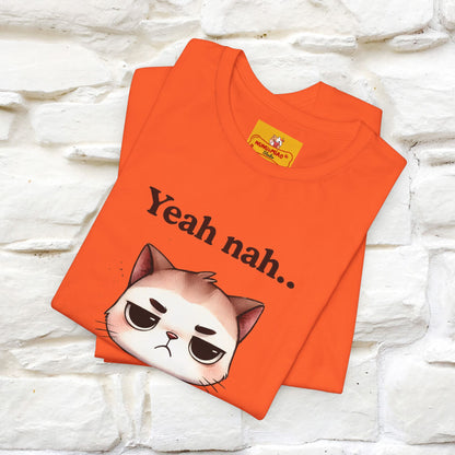 "Yeah Nah ... Not Today." |Funny Cat T-Shirt | Nunu&Miao Studio