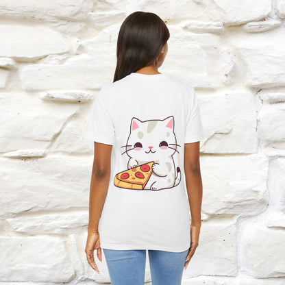 "I Love Pizza"| Cat T-shirt | Nunu&Miao Studio - Nunu&Miao Studio