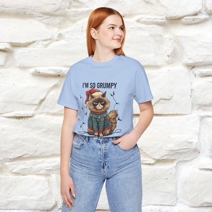 "I'm So Grumpy, I'm Not Even Talking To Myself" |Funny T-Shirt | Nunu&Miao Studio
