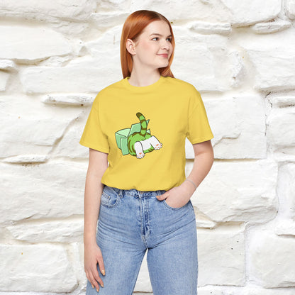 "Think outside the box? No thanks." Cat T-Shirt | Nunu&Miao Studio - Nunu&Miao Studio