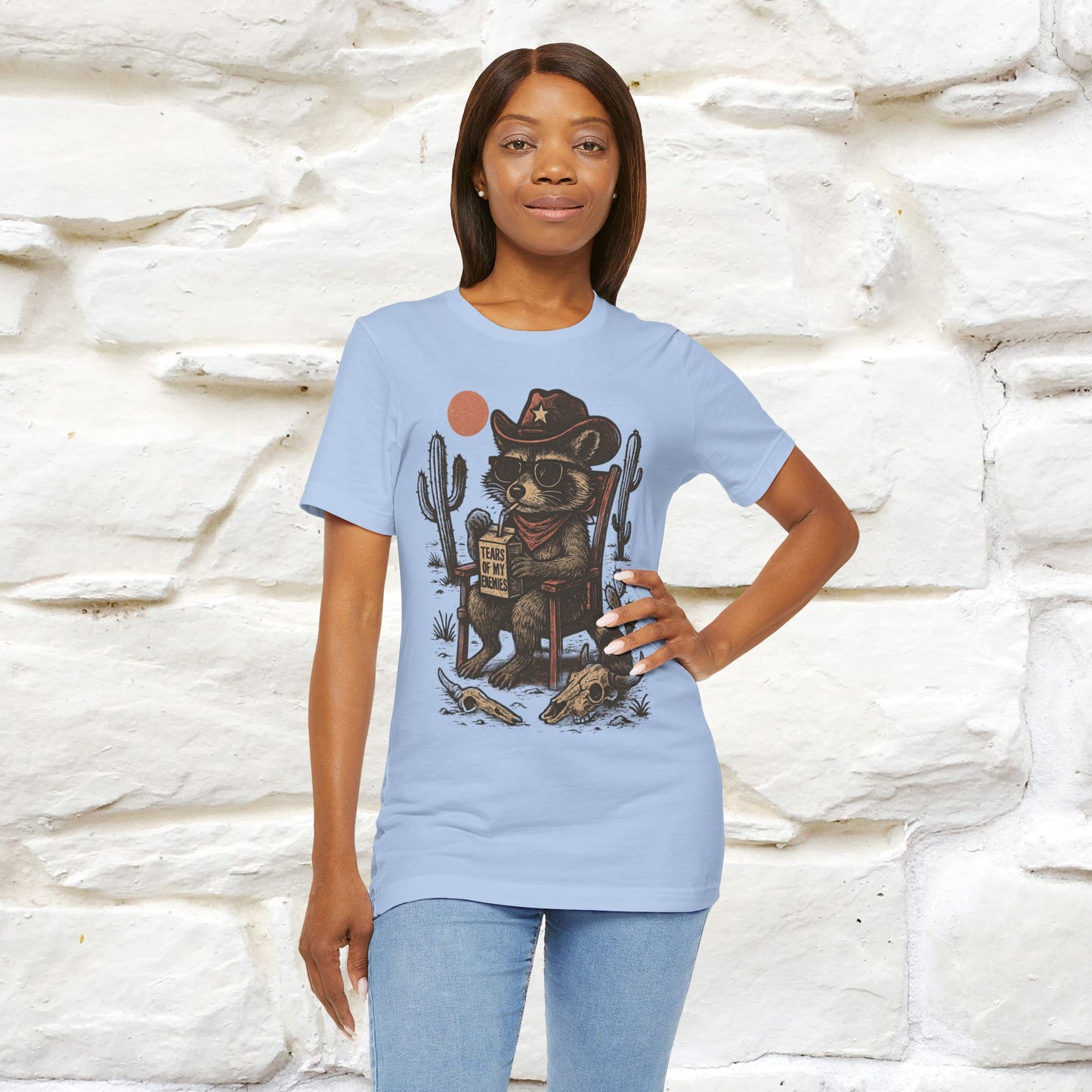 "Tears Of My Enemies" Cat T-shirt |Nunu&Miao Studio - Nunu&Miao Studio