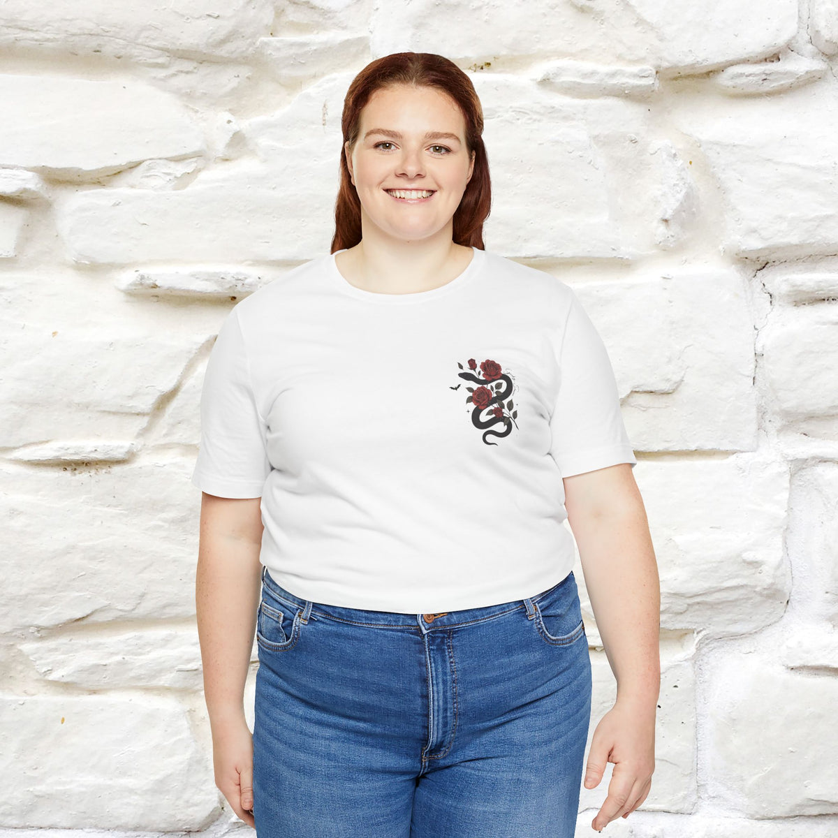 "The Rose and The Snake " Halloween T-shirt |Nunu&Miao Studio