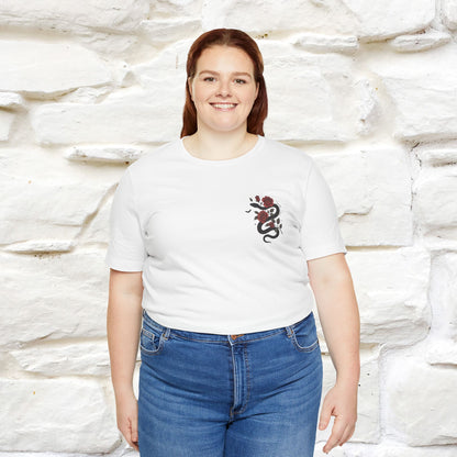 "The Rose and The Snake " Halloween T-shirt |Nunu&Miao Studio