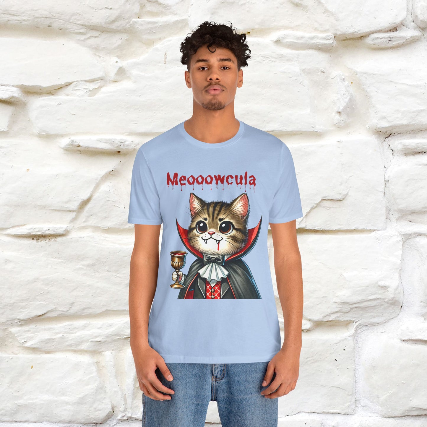 "Meooowcula" Cat T-shirt |Nunu&Miao Studio - Nunu&Miao Studio