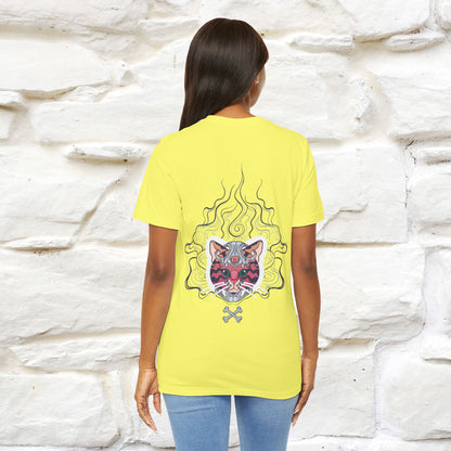 ''Air Fire Cat'' | Cat T-Shirt Front and Back Design | Nunu&Miao Studio - Nunu&Miao Studio