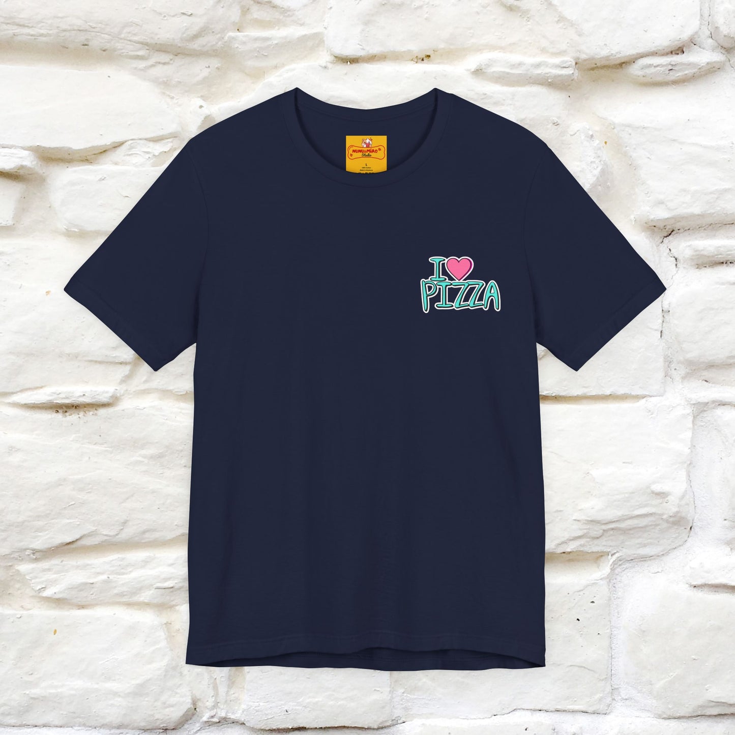 "I Love Pizza"| Cat T-shirt | Nunu&Miao Studio - Nunu&Miao Studio