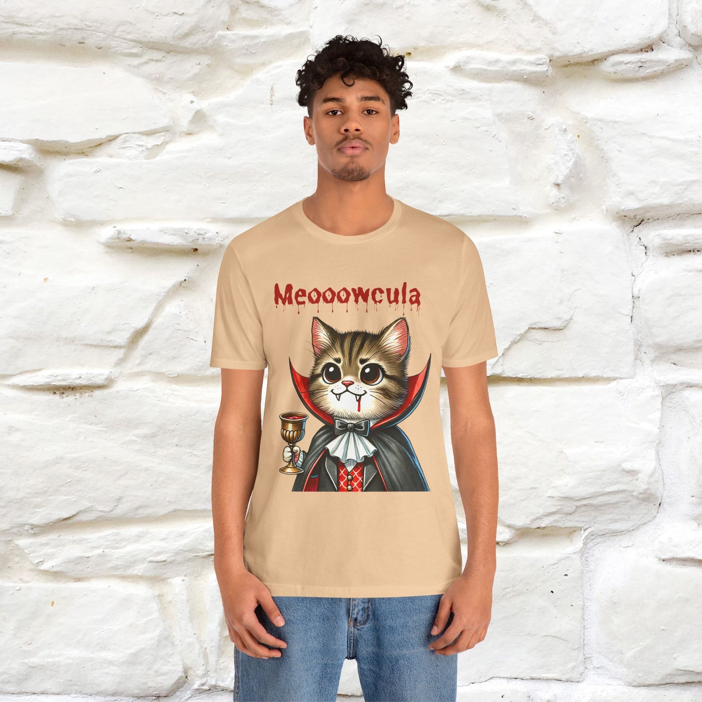 "Meooowcula" Cat T-shirt |Nunu&Miao Studio - Nunu&Miao Studio