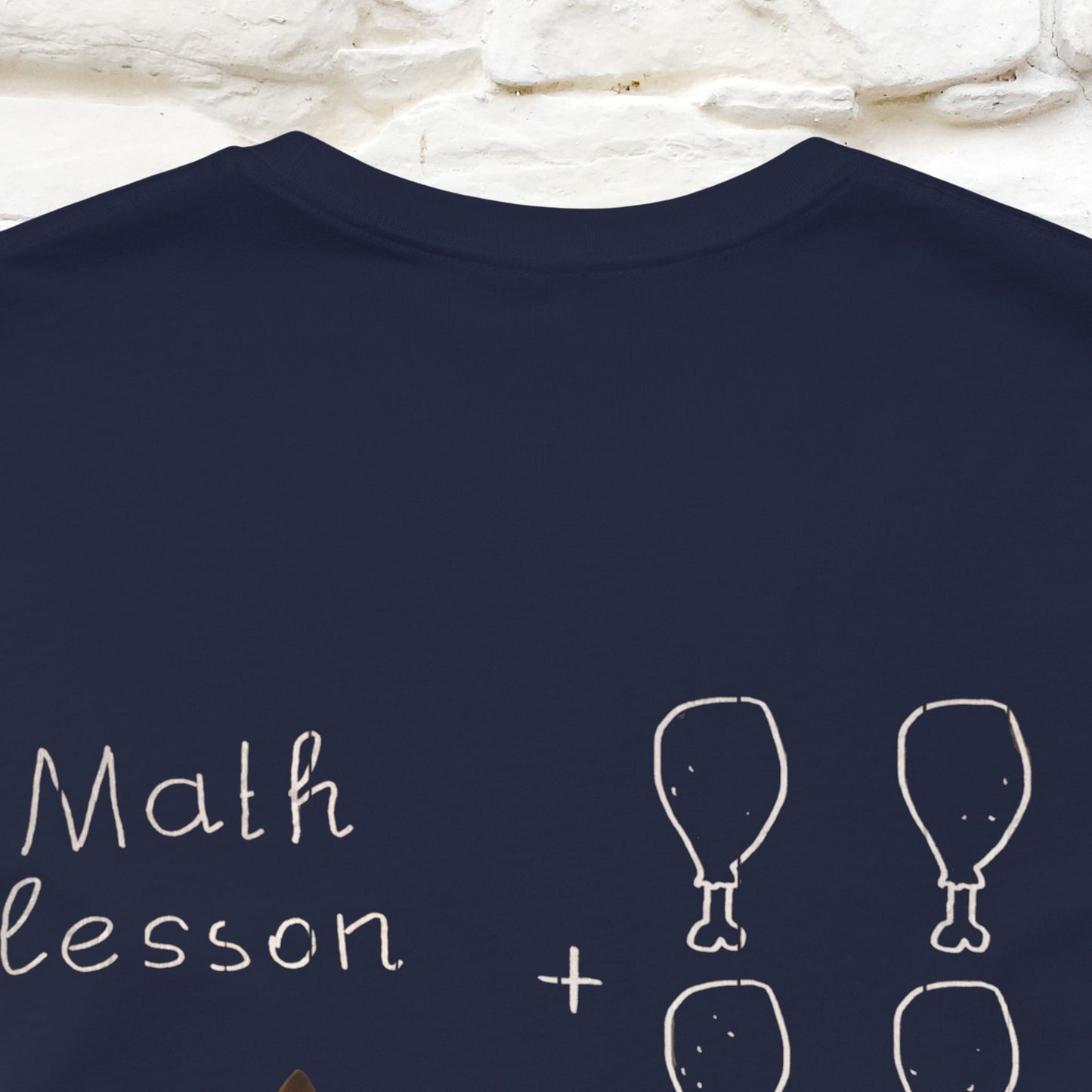 “Math teachers have too many functions.”|  Cat T-Shirt | Front & Back Design | Nunu&Miao Studio