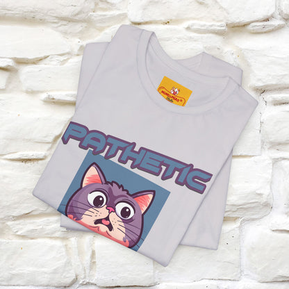 ''Pathetic Human'' | Funny Cat T-Shirt | Nunu&Miao Studio - Nunu&Miao Studio