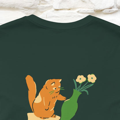 "I'm Not Messy .. " Cat T-Shirt | Front & Back Design | Nunu&Miao Studio - Nunu&Miao Studio