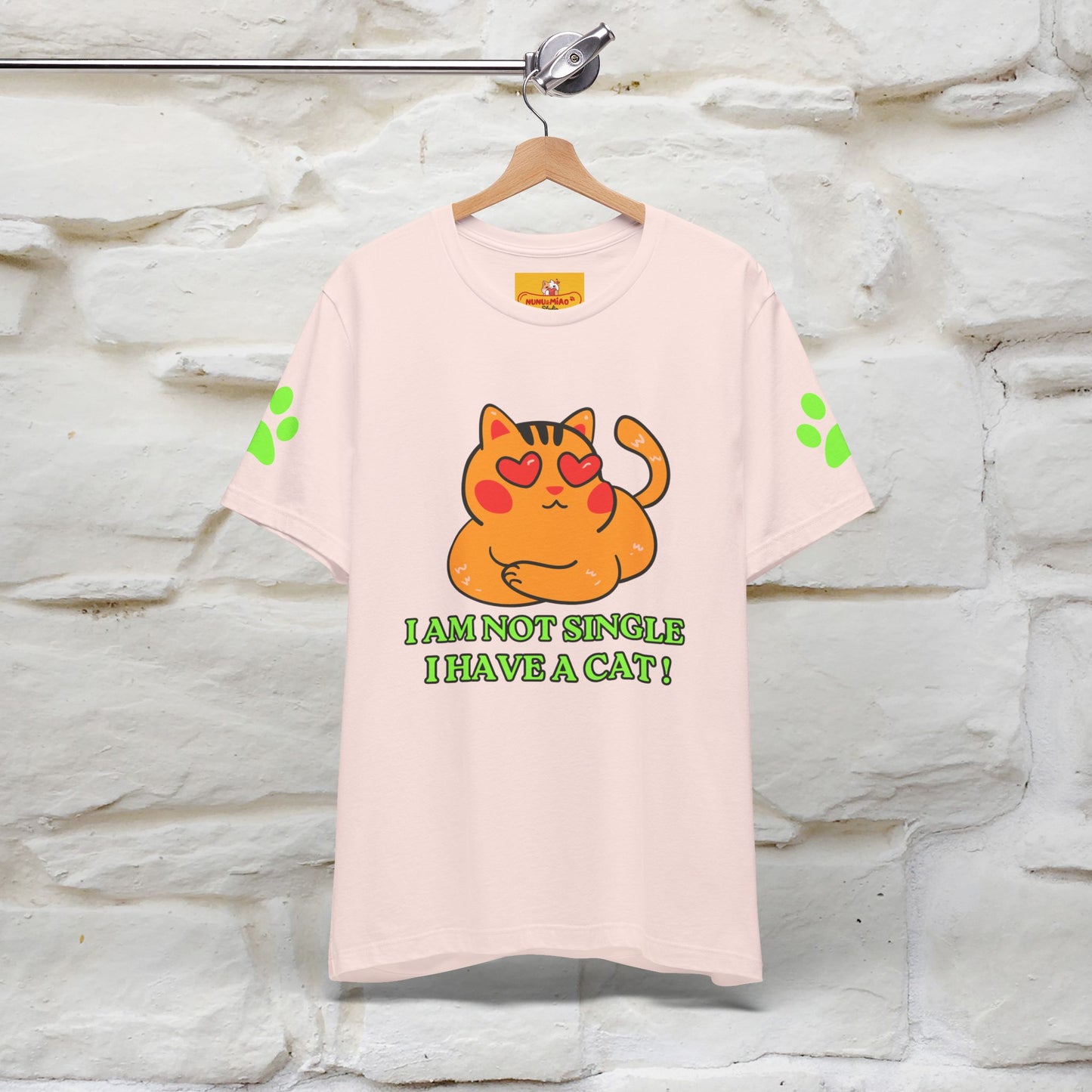 ''I’m Not Single, I Have a Cat'' |Cat Shirt | Nunu&Miao Studio - Nunu&Miao Studio