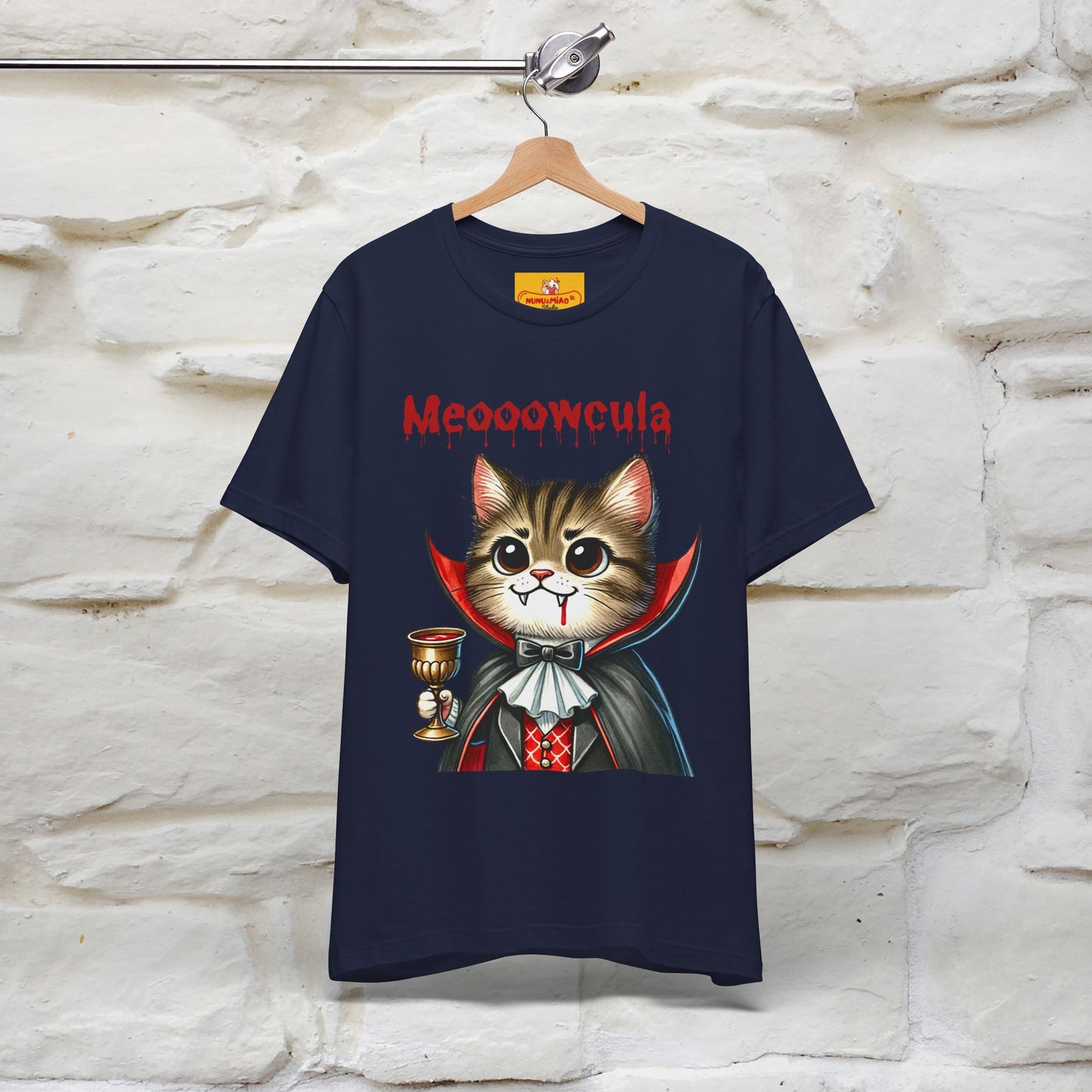 "Meooowcula" Cat T-shirt |Nunu&Miao Studio - Nunu&Miao Studio