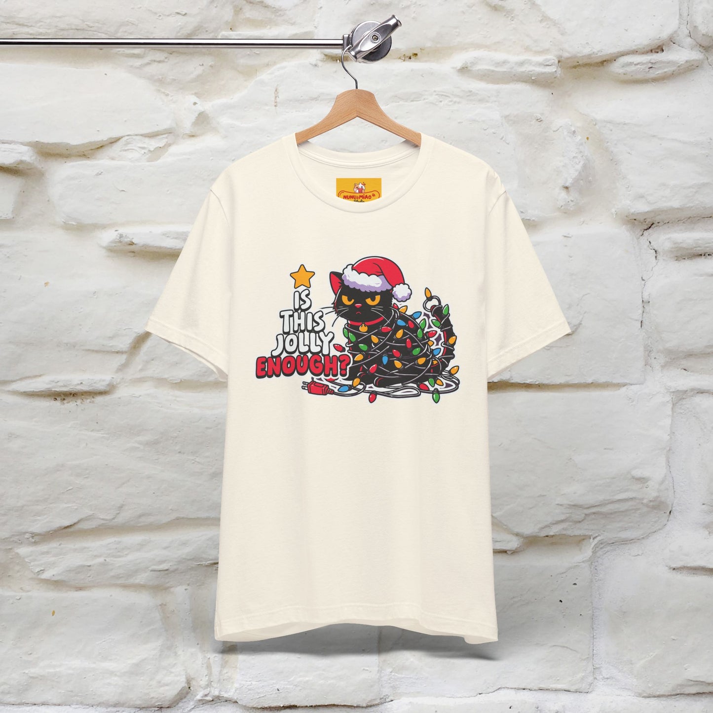 “Is This Jolly Enough?” | Cat T-Shirt | Nunu&Miao Studio