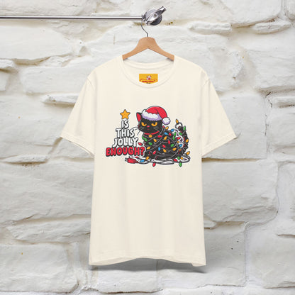 “Is This Jolly Enough?” | Cat T-Shirt | Nunu&Miao Studio