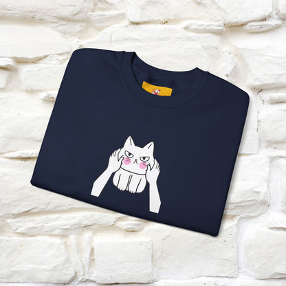 ''Leave Me Alone'' |Cat Sweatshirt | Nunu&Miao Studio