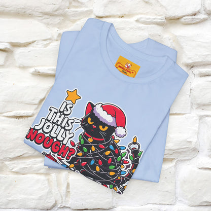 “Is This Jolly Enough?” | Cat T-Shirt | Nunu&Miao Studio