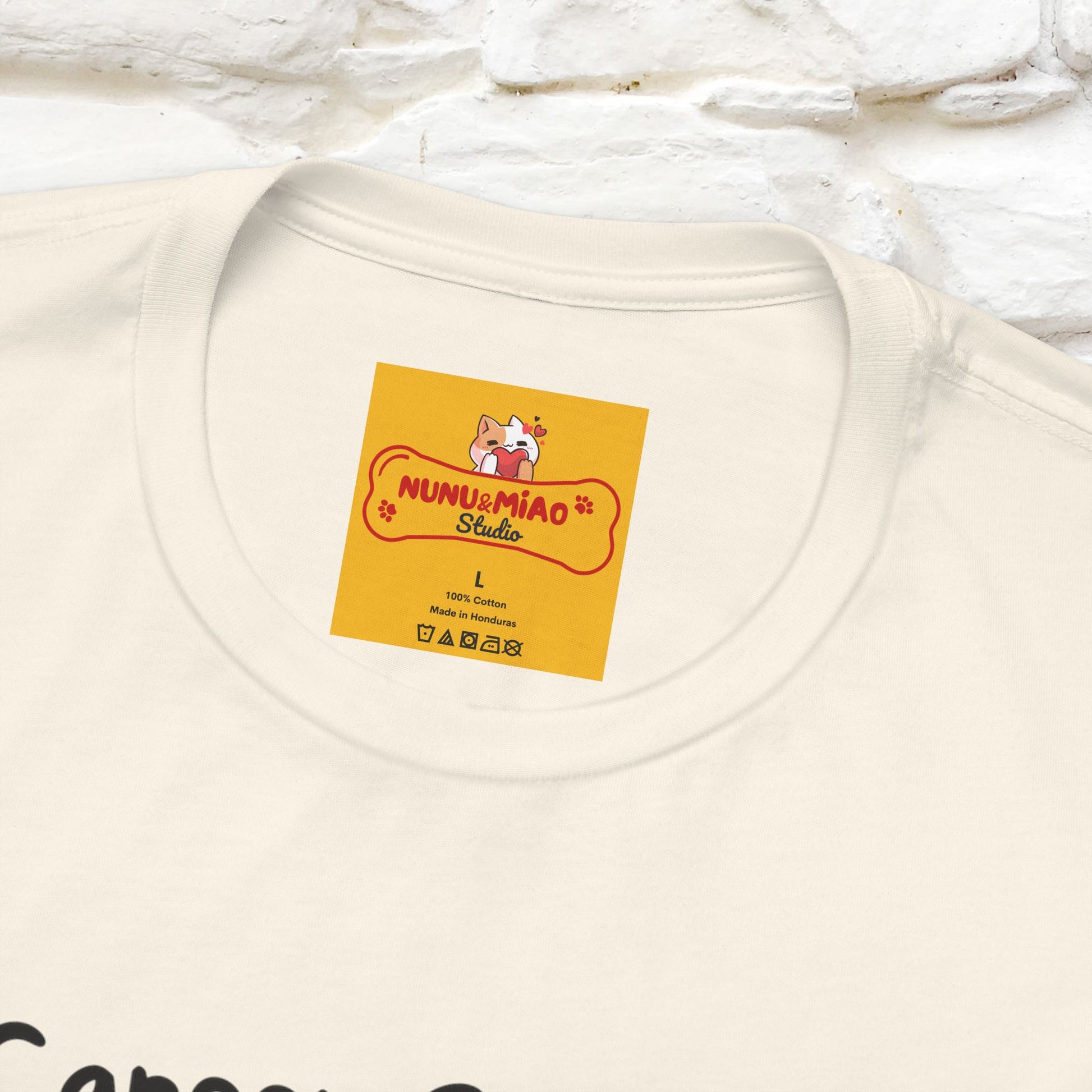 "Career Growth: Cat vs. Dog" | Cat T-Shirt | Nunu&Miao Studio - Nunu&Miao Studio