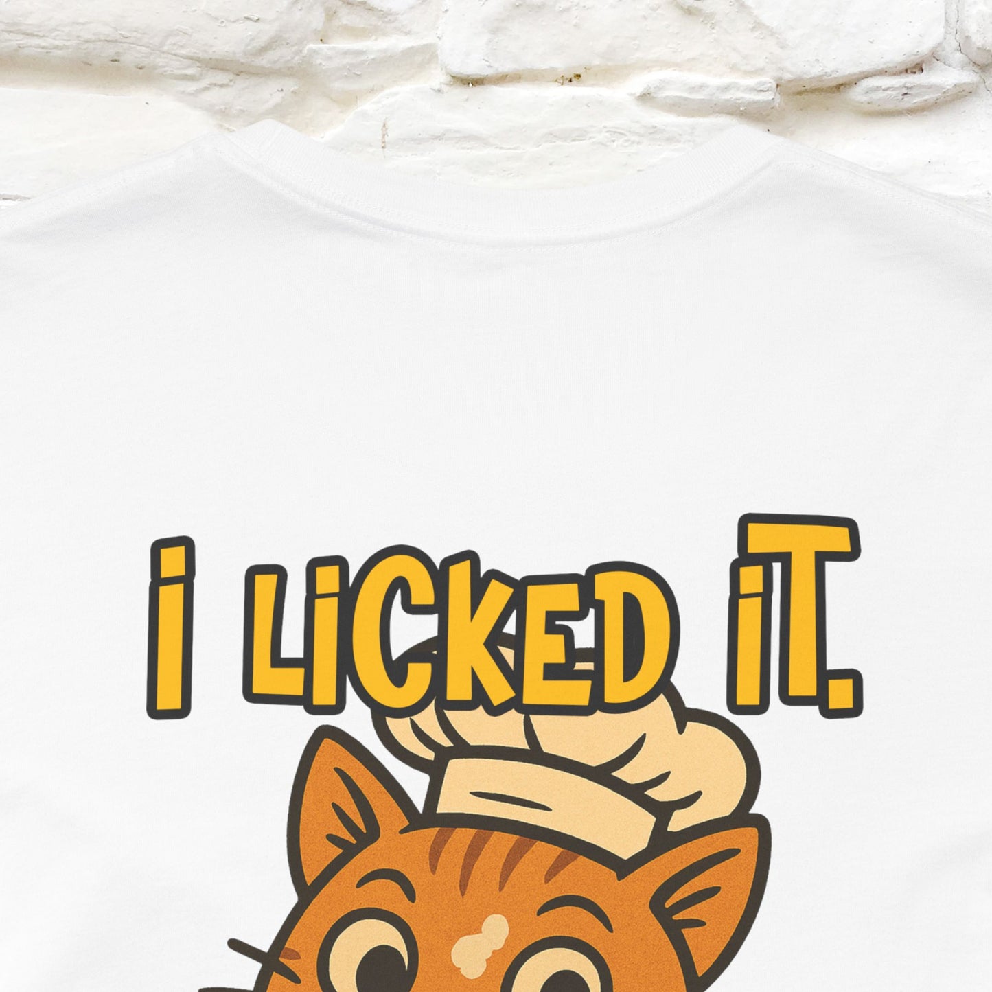 "I Licked It. It's Mine  " |Cat T-Shirt | Nunu&Miao Studio - Nunu&Miao Studio