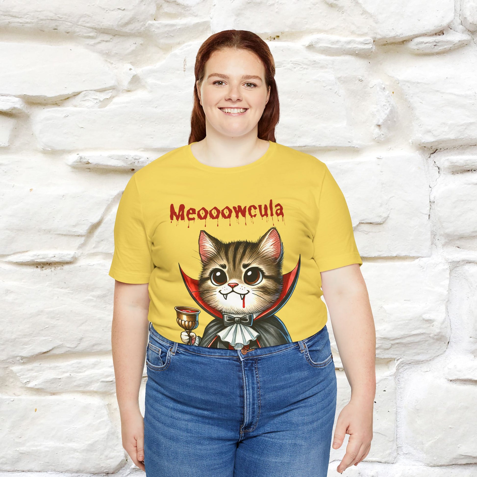 "Meooowcula" Cat T-shirt |Nunu&Miao Studio - Nunu&Miao Studio