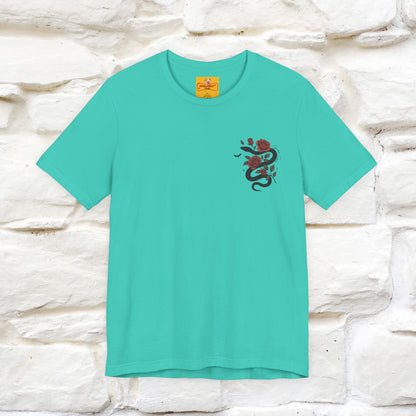 "The Rose and The Snake " Halloween T-shirt |Nunu&Miao Studio - Nunu&Miao Studio