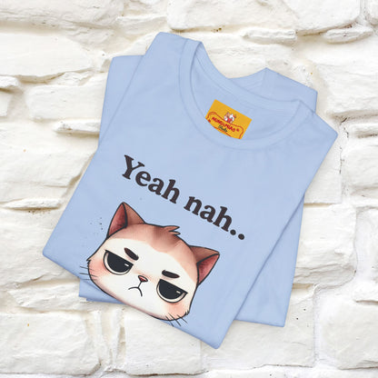 "Yeah Nah ... Not Today." |Funny Cat T-Shirt | Nunu&Miao Studio